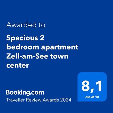 Spacious 2 Bedroom Apartment Zell-Am-See Town Center Zell am See Exterior foto